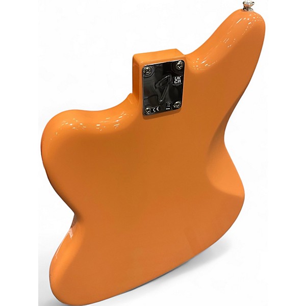 Used Fender Limited Edition Player Jazzmaster Pacific Peach Solid Body Electric Guitar
