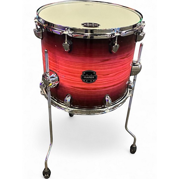 Used Mapex 14in ARMORY FLOOR TOM TANZANITE BURST Drum