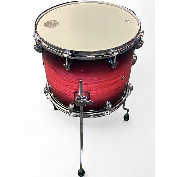Used Mapex 14in ARMORY FLOOR TOM TANZANITE BURST Drum