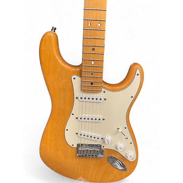 Used 1999 Fender American Standard Stratocaster Natural Solid Body Electric Guitar