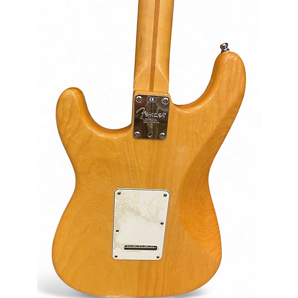Used 1999 Fender American Standard Stratocaster Natural Solid Body Electric Guitar