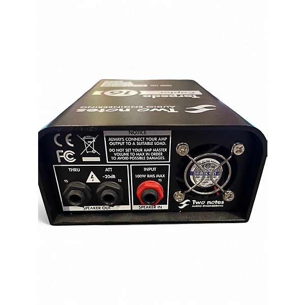 Used Two Notes AUDIO ENGINEERING TORPEDO CAPTOR 16 LOUDBOX/ATTENUATOR/DI 16 OHM Direct Box