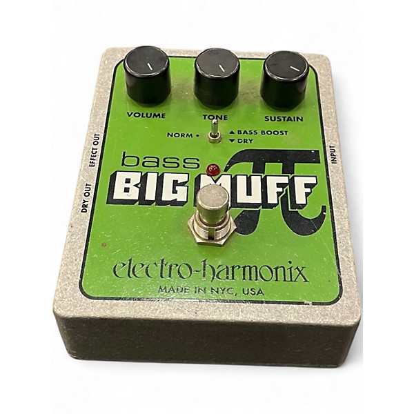 Used 2020s Electro-Harmonix Big Muff Bass Distortion Bass Effect Pedal