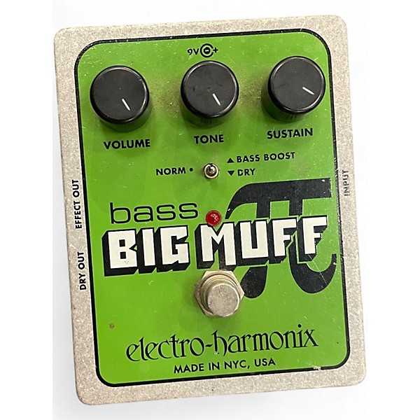 Used 2020s Electro-Harmonix Big Muff Bass Distortion Bass Effect Pedal