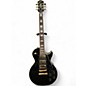Used Epiphone les paul custom 3 pick up ebony Solid Body Electric Guitar thumbnail