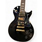 Used Epiphone les paul custom 3 pick up ebony Solid Body Electric Guitar