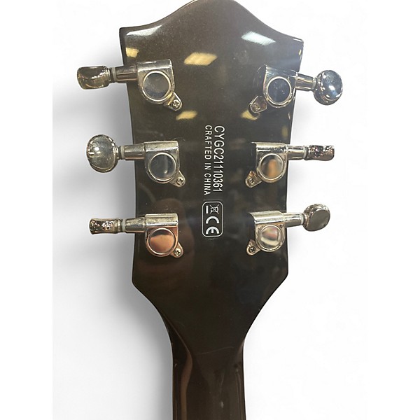 Used Gretsch Guitars G5622T Electromatic Center Block Double Cut Bigsby Black and Gold Hollow Body Electric Guitar