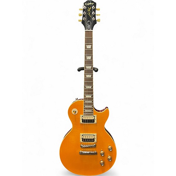 Used Epiphone Slash Appetite For Destruction Vintage Yellow Solid Body Electric Guitar
