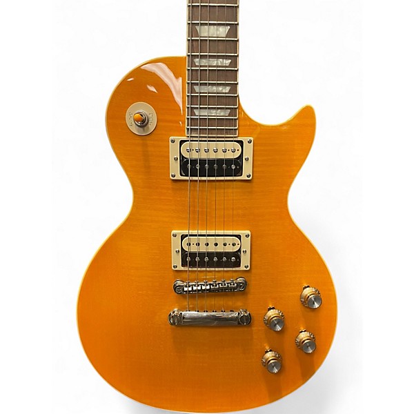 Used Epiphone Slash Appetite For Destruction Vintage Yellow Solid Body Electric Guitar