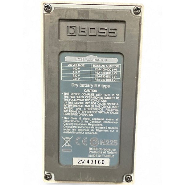 Used BOSS FBM1 Fender 59 Bassman Effect Pedal