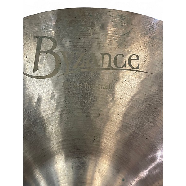 Used MEINL 18in BYZANCE JAZZ THIN CRASH Cymbal
