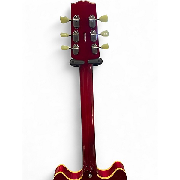 Used Hamer ECHOTONE Cherry Hollow Body Electric Guitar