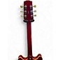 Used Hamer ECHOTONE Cherry Hollow Body Electric Guitar