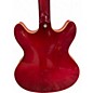 Used Hamer ECHOTONE Cherry Hollow Body Electric Guitar