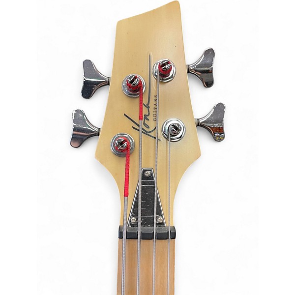 Used Kona BASS Black Electric Bass Guitar