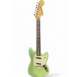 Used Fender PLAYER II MUSTANG BIRCH GREEN Solid Body Electric Guitar