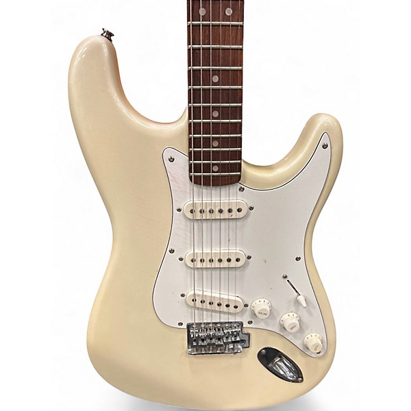 Used Lotus STRATOCASTER Pearl White Solid Body Electric Guitar