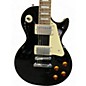 Used Epiphone Les Paul Standard Ebony Solid Body Electric Guitar