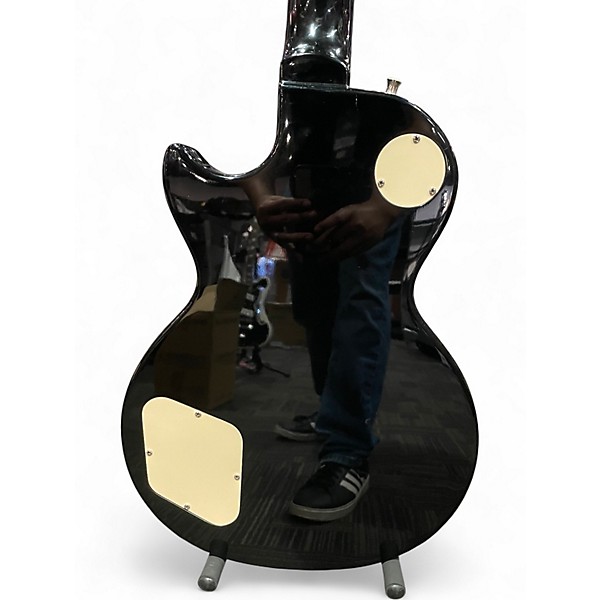 Used Epiphone Les Paul Standard Ebony Solid Body Electric Guitar