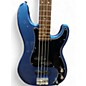 Used Squier Precision Bass Blue Electric Bass Guitar