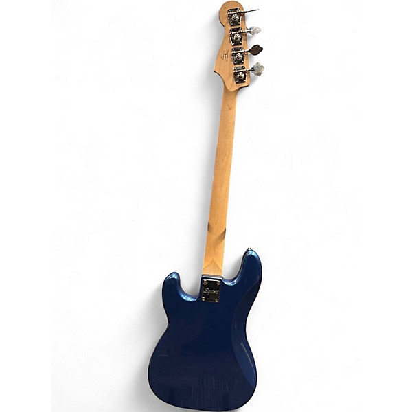 Used Squier Precision Bass Blue Electric Bass Guitar