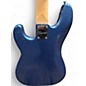 Used Squier Precision Bass Blue Electric Bass Guitar