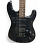 Used Squier Standard Stratocaster Black Solid Body Electric Guitar