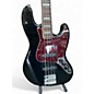 Used 2016 Fender Deluxe Active Jazz Bass Black Electric Bass Guitar Black Electric Bass Guitar