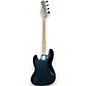Used 2016 Fender Deluxe Active Jazz Bass Black Electric Bass Guitar Black Electric Bass Guitar