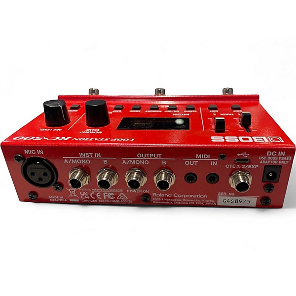 Used 2020s BOSS RC 500 Pedal
