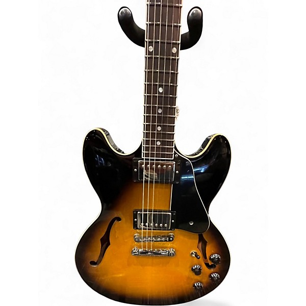 Used 2012 Gibson Midtown Standard 2 Tone Sunburst Solid Body Electric Guitar