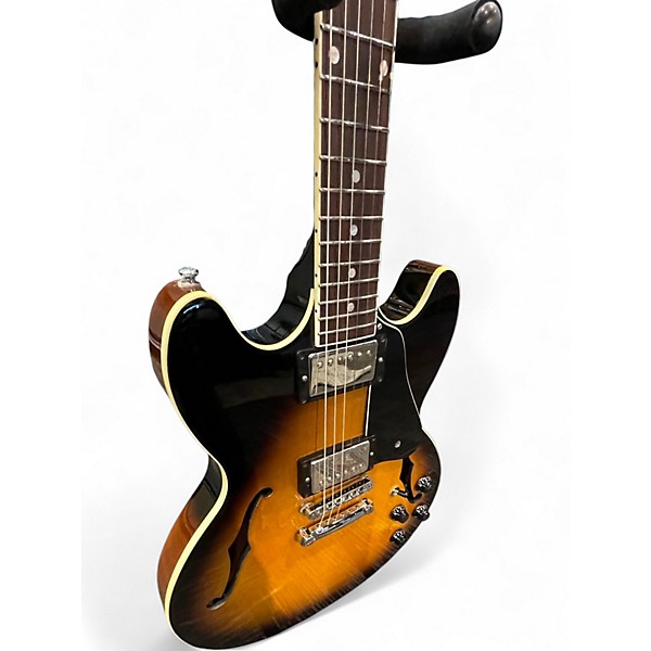 Used 2012 Gibson Midtown Standard 2 Tone Sunburst Solid Body Electric Guitar