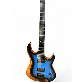 Used Kiesel OSIRIS 6 Blue Burst Solid Body Electric Guitar