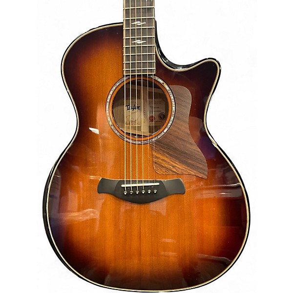 Used Taylor 814CE BUILDERS EDITION  Shaded edgeburst Acoustic Electric Guitar