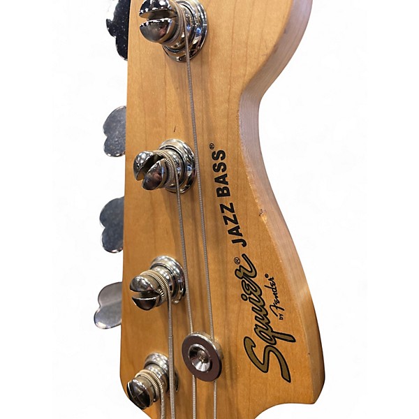 Used Squier Vintage Modified Jazz Bass 2 Color Sunburst Electric Bass Guitar
