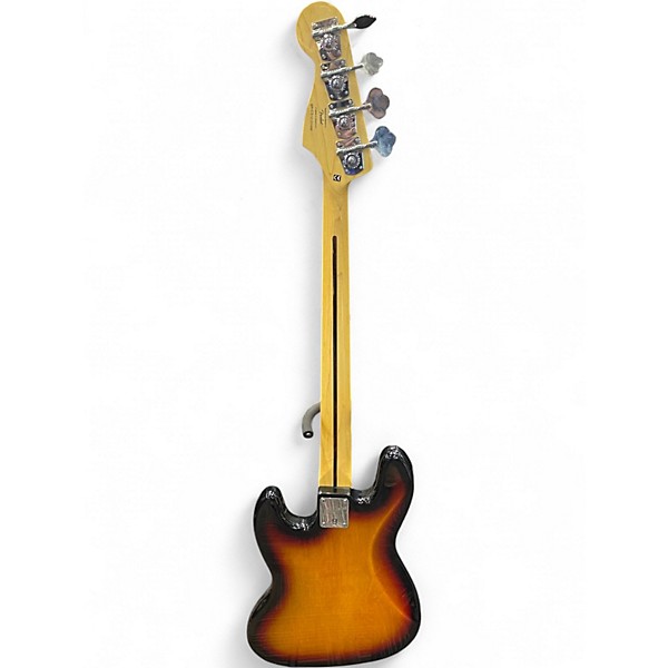 Used Squier Vintage Modified Jazz Bass 2 Color Sunburst Electric Bass Guitar