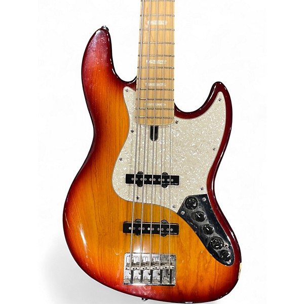 Used Sire Marcus Miller V7 Alder 5 String 3 Color Sunburst Electric Bass Guitar