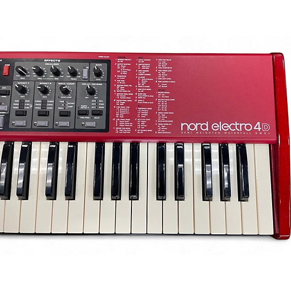 Used Nord Electro 4D SW61 Synthesizer