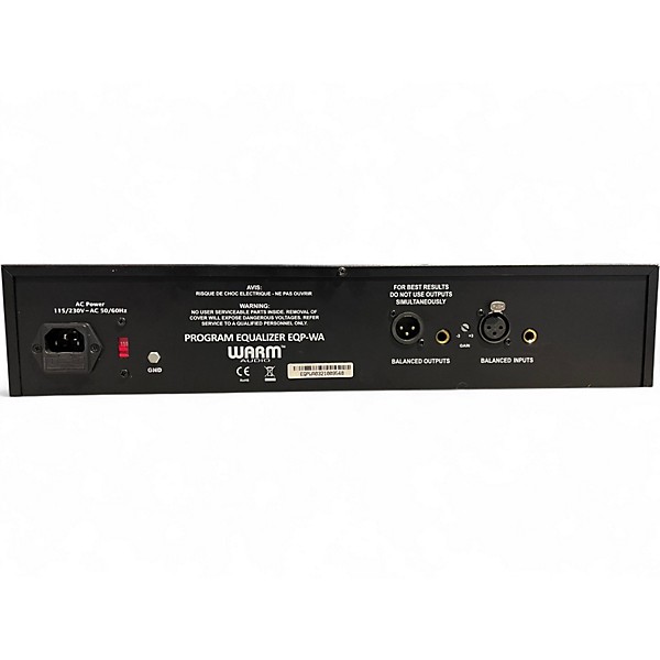 Used Warm Audio EQP-WA Equalizer