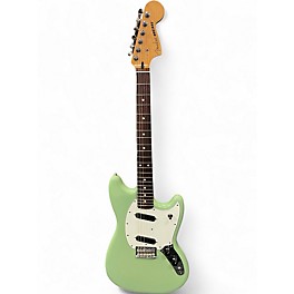 Used Fender Player II Mustang Birch Green Solid Body Electric Guitar