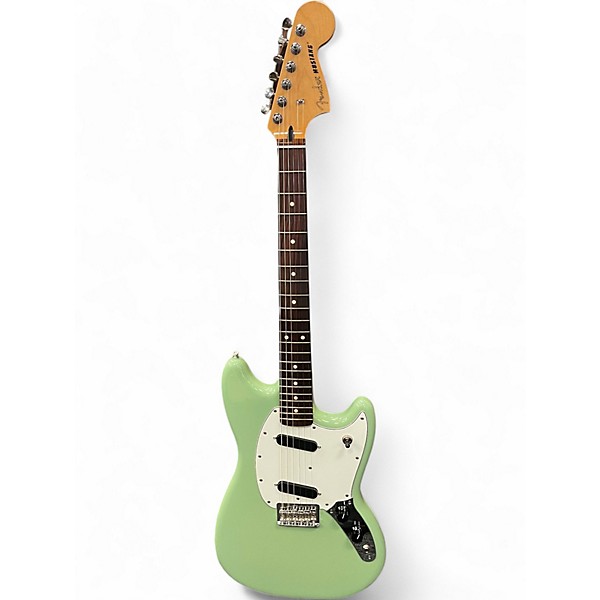 Used Fender Player II Mustang Birch Green Solid Body Electric Guitar