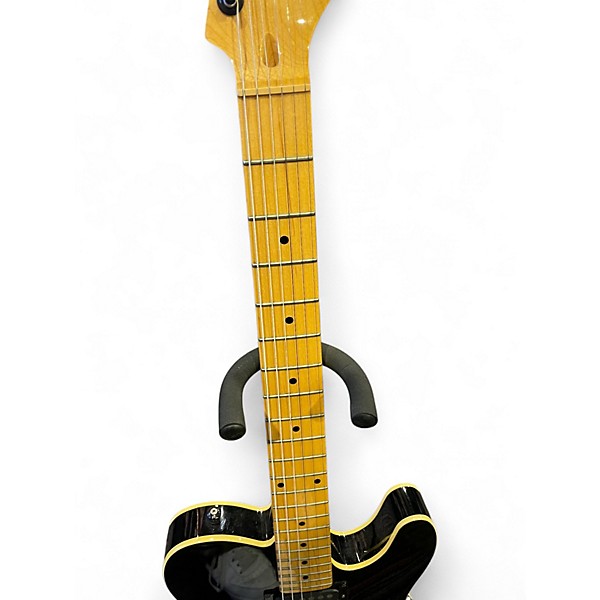 Used Schecter Guitar Research Diamond Series PT Blackjack Black Solid Body Electric Guitar