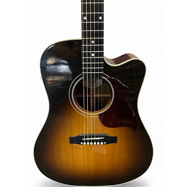 Used Gibson SONGWRITER DELUXE EC OVANGKAL SUNBURST Acoustic Electric Guitar