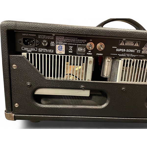 Used Fender Super Sonic 22 22W Tube Guitar Amp Head