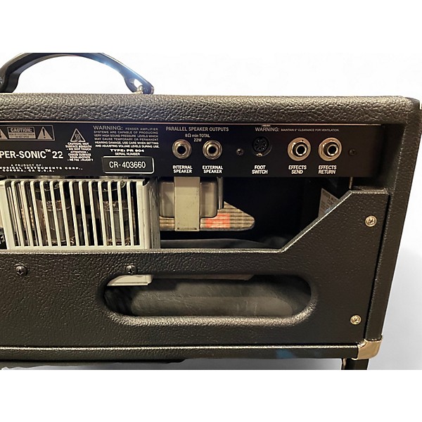Used Fender Super Sonic 22 22W Tube Guitar Amp Head