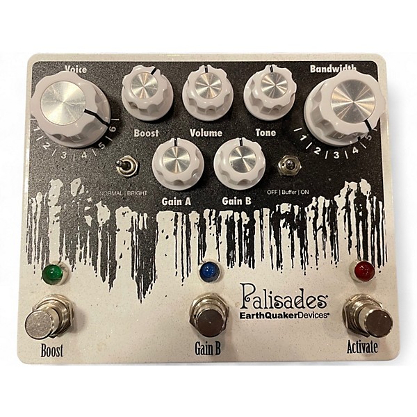 Used EarthQuaker Devices Palisades Mega Ultimate Overdrive Effect Pedal