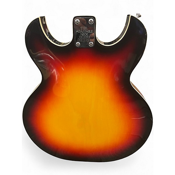 Used Conrad 40080 2 Color Sunburst Hollow Body Electric Guitar