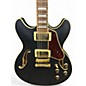 Used Ibanez AS73G Satin Black Hollow Body Electric Guitar
