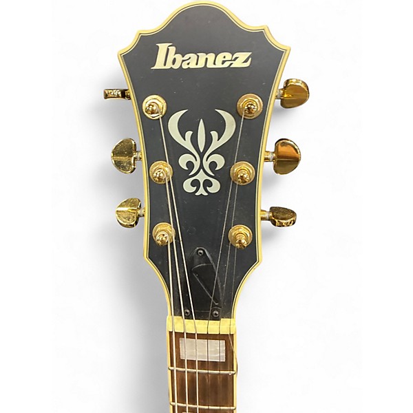 Used Ibanez AS73G Satin Black Hollow Body Electric Guitar