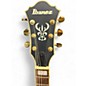 Used Ibanez AS73G Satin Black Hollow Body Electric Guitar